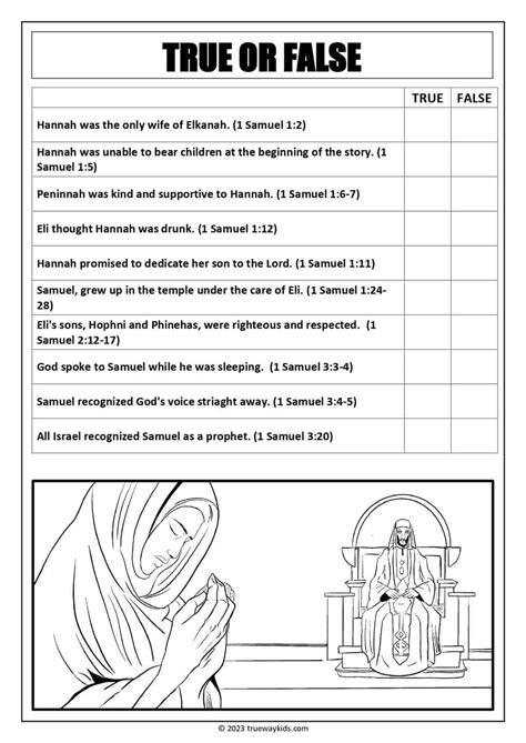 Hannah and Samuel - Bible lesson for teens - Trueway Kids | Teen bible ...