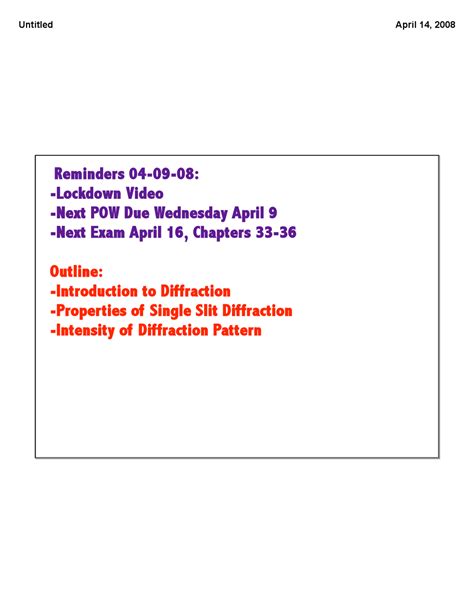 Image result for Diffraction Lecture