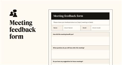 25 free and customizable feedback form templates