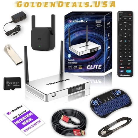 IN-STOCK vSeeBox Elite Bundle 8K HDMI, 64GB India | Ubuy