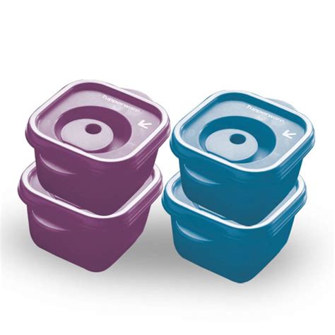 Buy Tupperware Crystalwave Container 275ml 4pc Online at Low Prices in ...