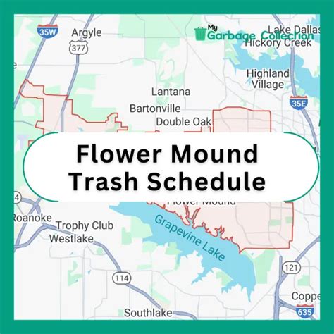 Denton Trash Schedule 2025 (Holidays, Recycling & Bulk Pickup) - My ...