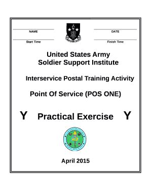 Point Of Service (POS ONE) Doc Template | pdfFiller