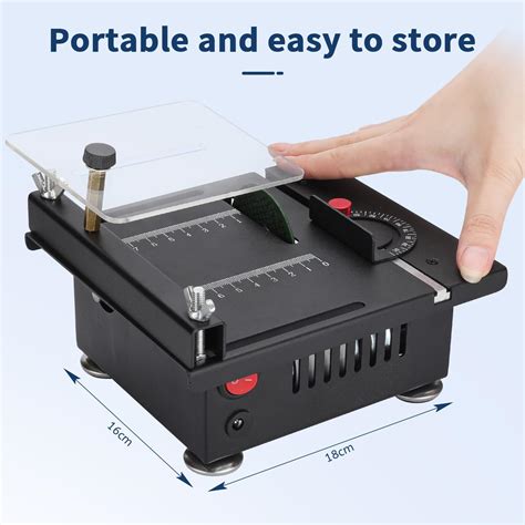 Healthible Mini Table Saw, Multi-functional Portable Adjustable India ...