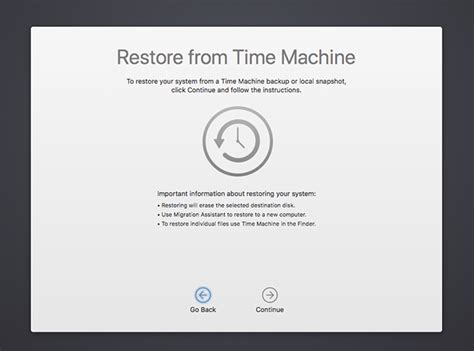 Image result for Using Apple Time Machine Restore