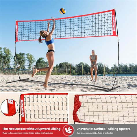 Bearwill Volleyball Net, 12FT Portable Volleyball India | Ubuy