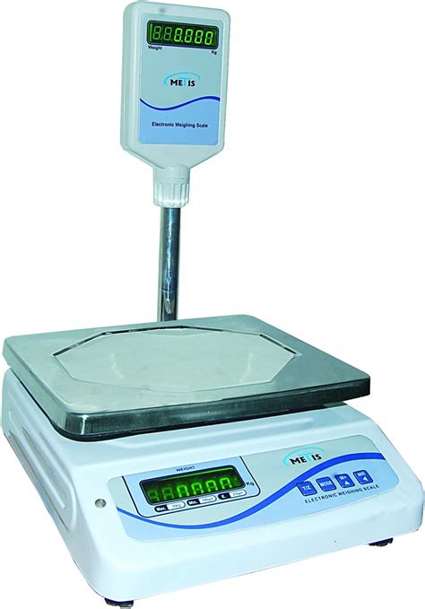 Metis Electronic Weighing Scale (Green display), capacity 30 kg ...