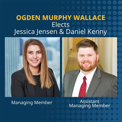 Ogden Murphy Wallace is proud to share the election of Jessica Jensen ...