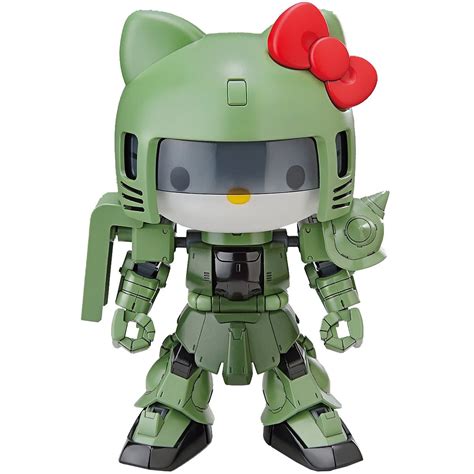 Hello Kitty and Zaku II SD Gundam Silhouette Model kit – Teranis & Bow's