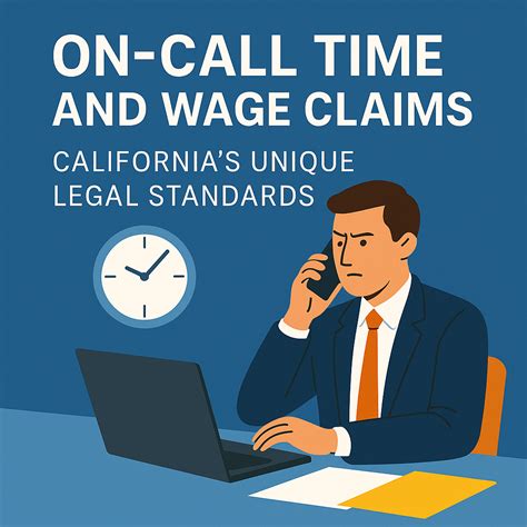 On-Call Time and Wage Claims California's Unique Legal Standards ...