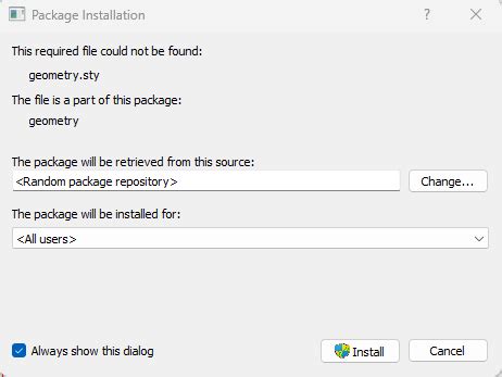 Image result for File. Geometry Sty Not Found Usepackage