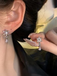 Flipkart.com - Buy AKISON JEWELS Snowflake Flower Earrings For Women ...