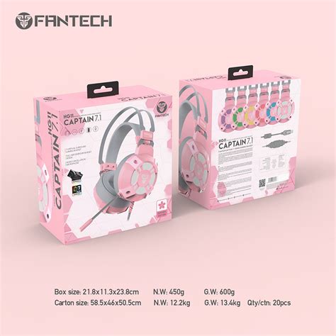 سماعة محيطية اصدار ساكورا Fantech HG11 Captain 7.1 | الاردن