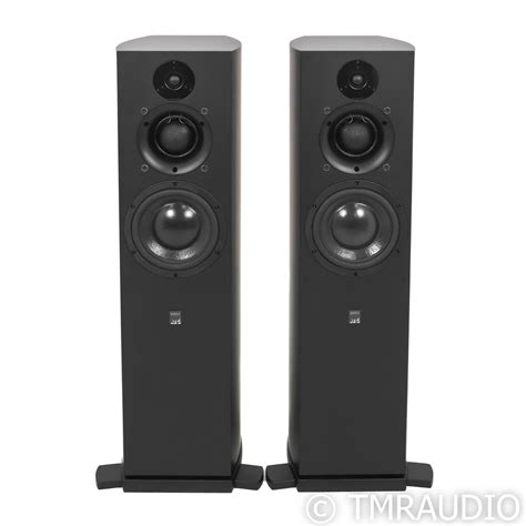 ATC SCM 40A Powered Floorstanding Speakers; Black Ash Pair - The Music Room
