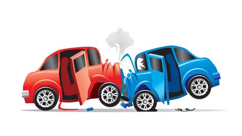 Car Crash Vector, Accident Illustration, Vehicle Collision PNG Photo
