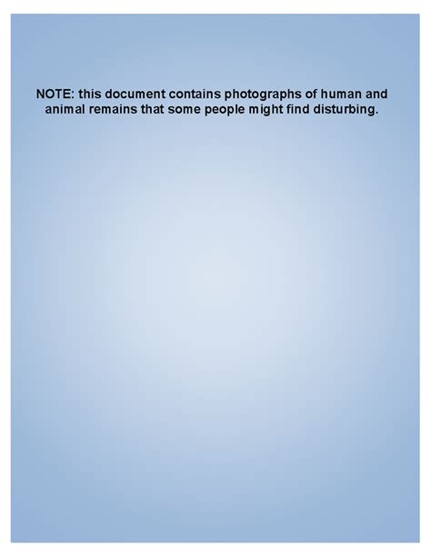Distinguishing Human from Animal Bone in Archaeology (Watson ...
