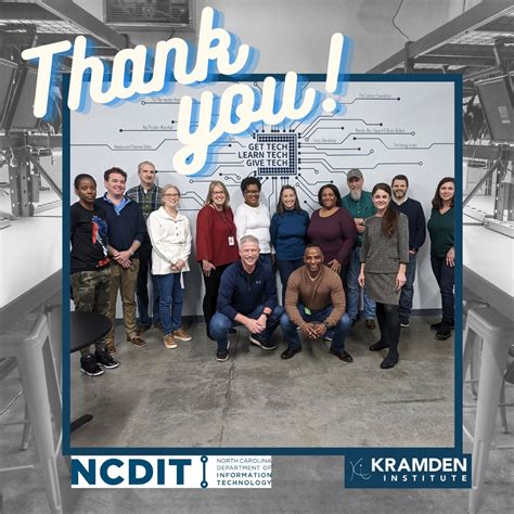 Thank you NCDIT and Secretary Jim Weaver for your continued support of ...