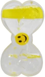 OneLife Heart Shape Yellow Smile Bubble Liquid Timers | Table top ...