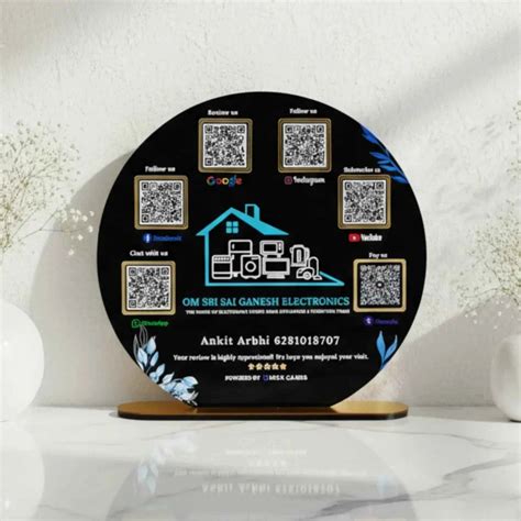 Multi QR Standee - Versatile Display Solutions for Any Event – Quick Cards