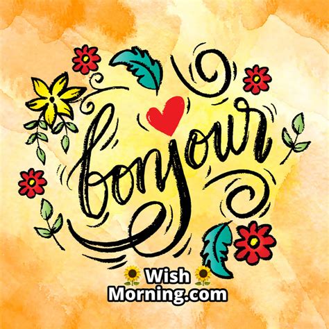 Good Morning French Images to Start Your Day with Joy - Wish Morning