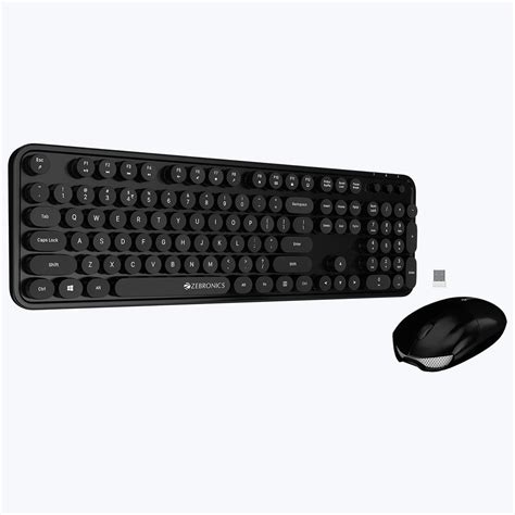 Zebronics Companion 300 Wireless Keyboard and mouse combo