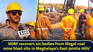 NDRF recovers six bodies from illegal coal mine blast site in Meghalaya ...