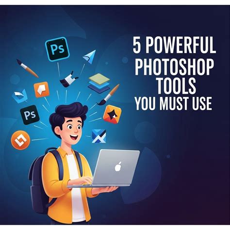 5 Powerful Photoshop Tools You Must Use | PSD Freebies Mockups