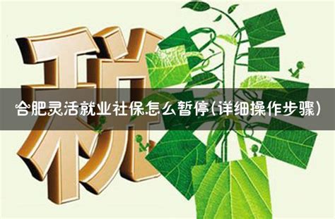 合肥灵活就业社保怎么暂停(详细操作步骤) - 灵活用工代发工资平台