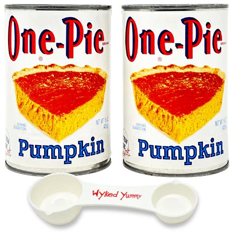 One Pie Canned PUMPKIN 15oz (2pk) with BONUS SPOON - Walmart.com