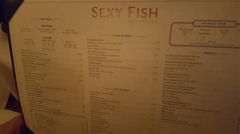 Sexy Fish Menu Special Content From Creators #627