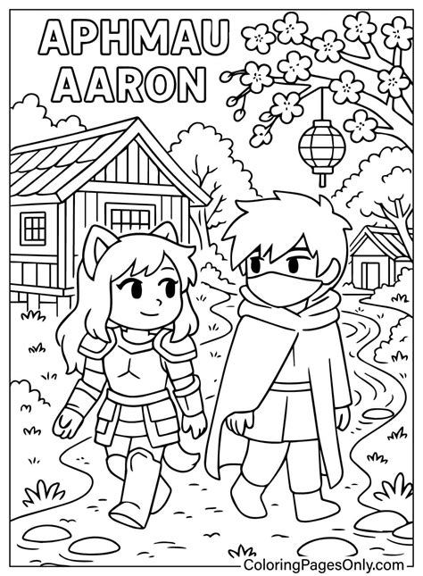 40+ Aphmau Coloring Pages - Free Printable PDF & Online Coloring