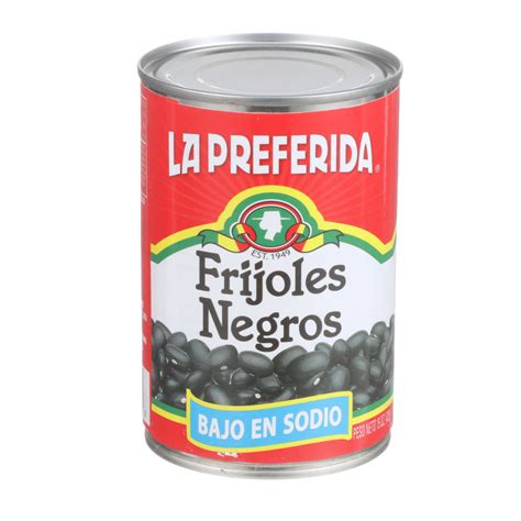 Low Sodium Black Beans – La Preferida