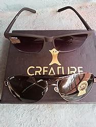 Buy CREATURE Green & Black Sunglasses Combo with UV Protection (Lens ...