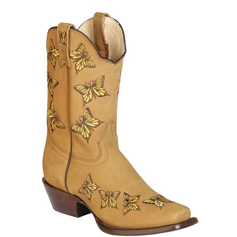 Butterfly Cowgirl Boots