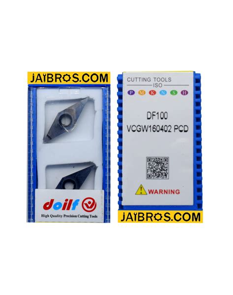 Doilf PCD insert VCGW160402/04/08 pack of 2 – Jaibros