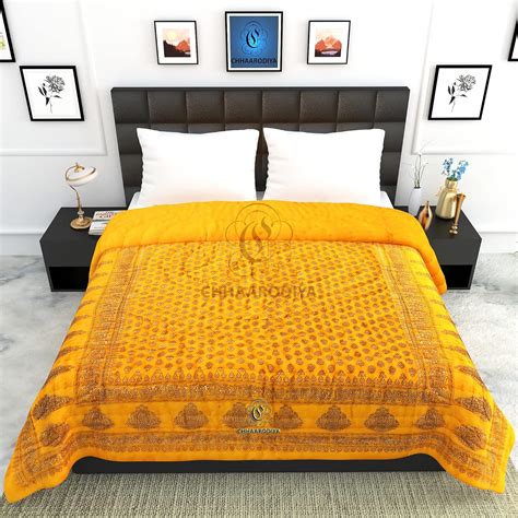 Buy LILFLY 400 TC Light Weight Pure Cotton Jaipuri Traditional Floral ...