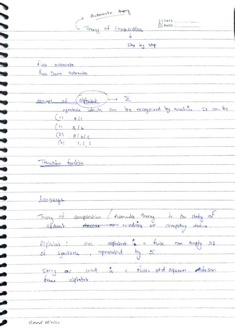 Study Plan TOC - Study Plan for Theory of Computation (TOC) 06/12/2024 ...