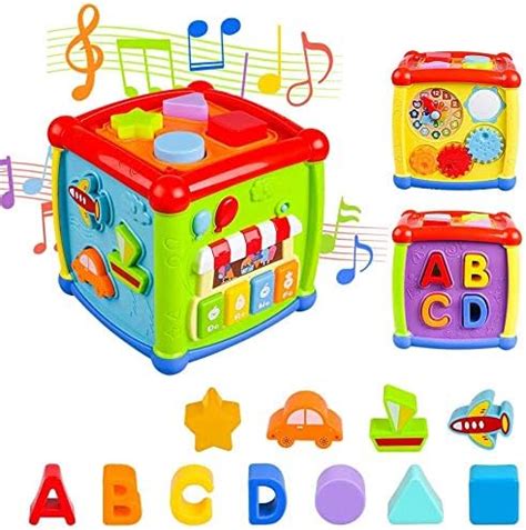 Buy Galaxy Hi-Tech 6 In 1 Learning Cube Educational & Learning Activity ...