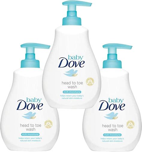 Amazon.com: Baby Dove Sensitive Skin Care Baby Wash For Baby Bath Time ...