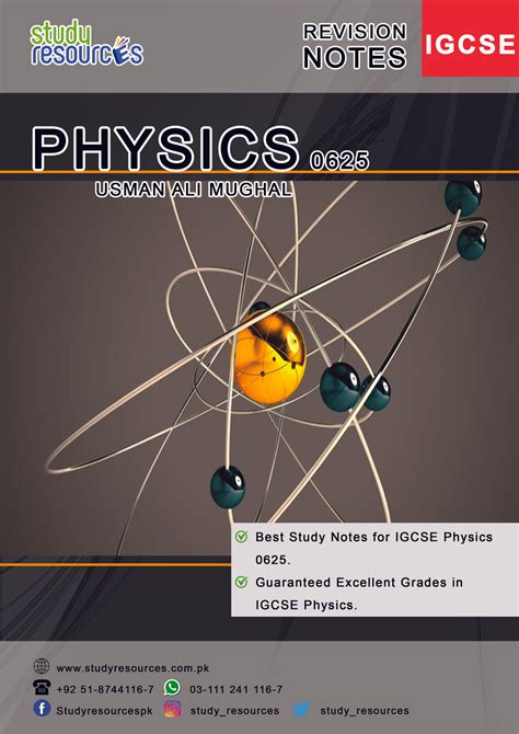 Cambridge IGCSE Physics (0625) Revision Notes by Sir. Usman Ali Mughal ...
