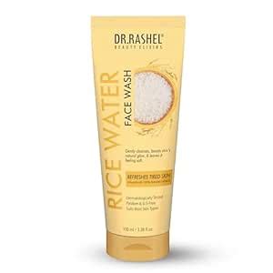 Dr. Rashel Rice Water Face Wash, 100 ml, Gentle Cleanser for Tired Skin ...