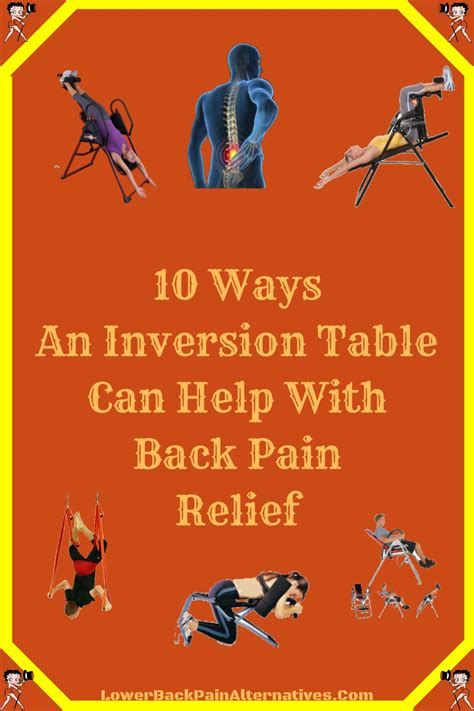 Image result for Back Pain Inversion Table