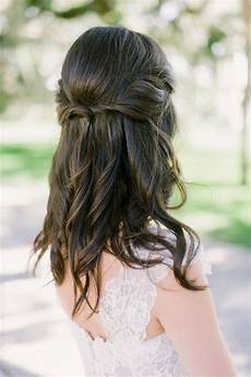 Simple Hairstyles For Hair For Wedding by 55 Simple Wedding Hairstyles That Prove Less Is More Simple Hairstyles For Hair For Wedding