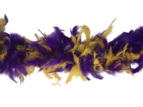 Purple and Gold Boa - NOLA Throws