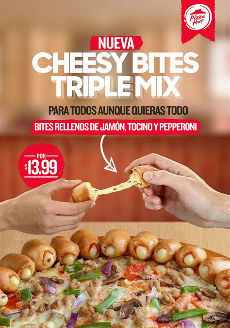 NUEVA CHEESY BITES // PIZZA HUT🍕 :: Behance
