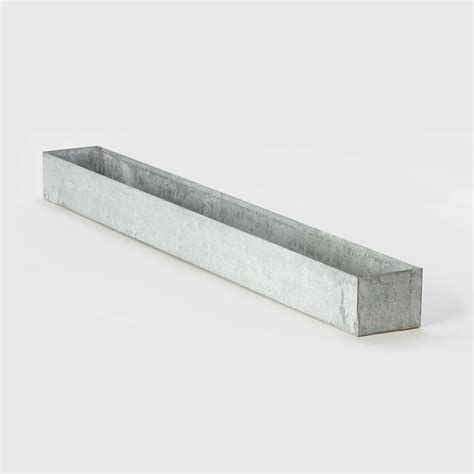 Galvanized Steel Trough Planters