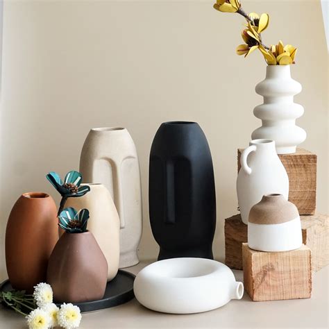 Trending Set of 9 Vases | Grab Dried Leaves Bunch FREE – Orange Skies