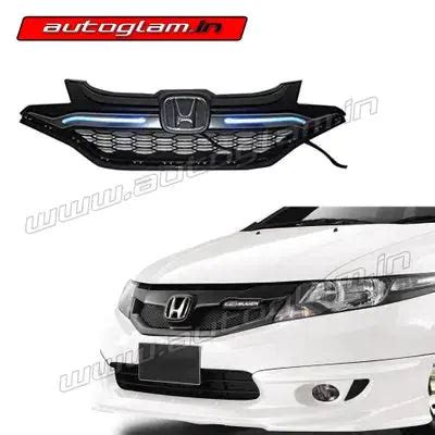 Honda Jazz 2014-2020 Front Grill Mugen Style ABS Material | Autoglam ...