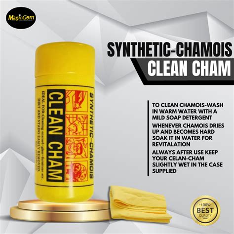 MG Original Clean Cham - Synthetic Chamois - Car/Motor Synthetic ...