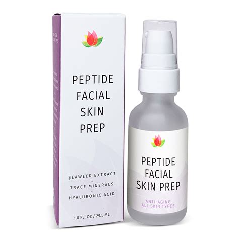 Peptide Facial Skin Prep with Hyaluronic Acid - Reviva Labs
